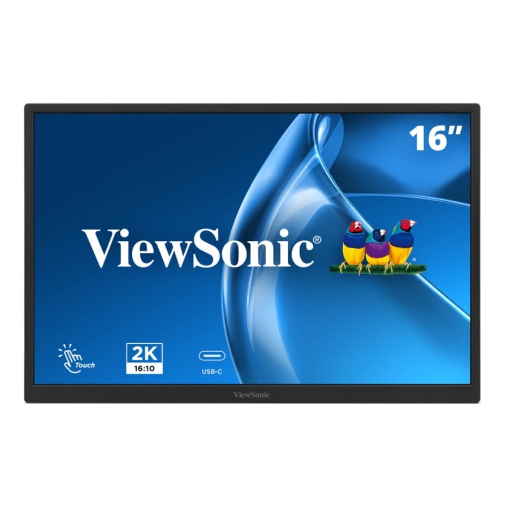 viewsonic PORTABLE MONITOR 16 VIEWSONIC TD1617A-2K (IPS, TYPE C, HDMI) TOUCH SCREEN 165Hz — product image 1
