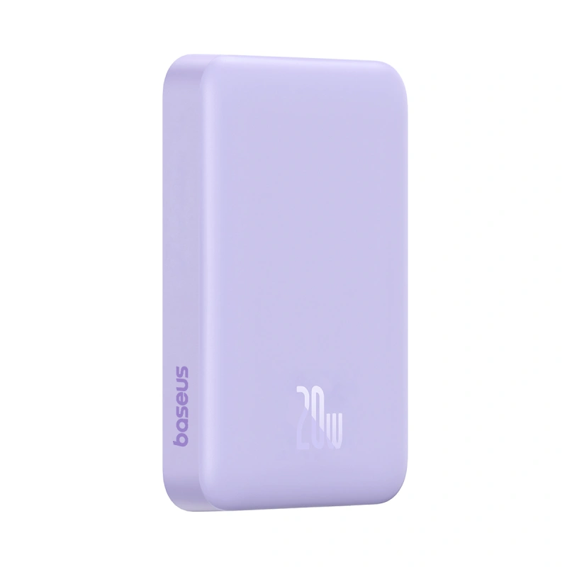 POWER BANK 10000 mAh BASEUS (22.5W,Magnetic Mini Air Wireless) Nebula Purple thumbnail 3