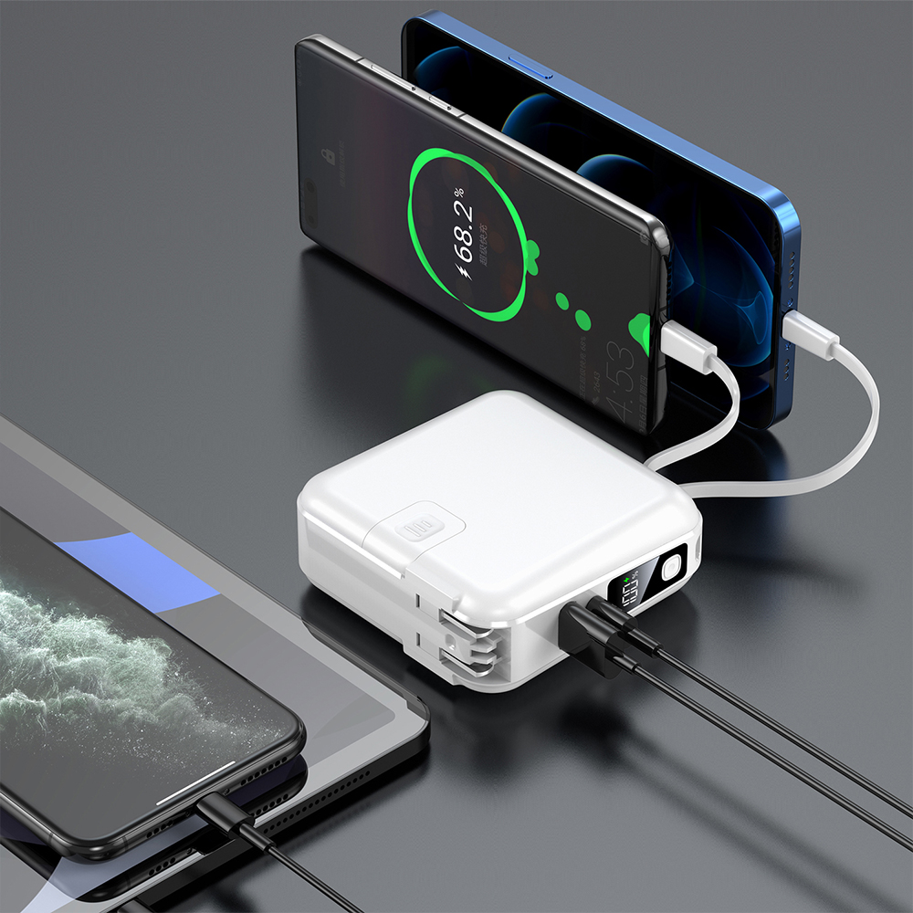 POWER BANK 15000 mAh REMAX (20W,W1501) White thumbnail 2
