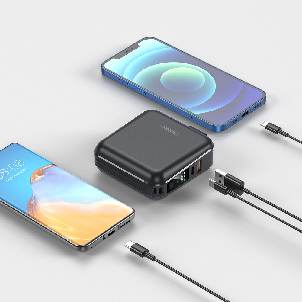POWER BANK 15000 mAh REMAX (20W,W1501) Black thumbnail 2