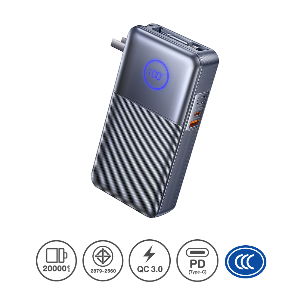 POWER BANK 20000 mAh REMAX (CP-17,65W) Gray thumbnail 3