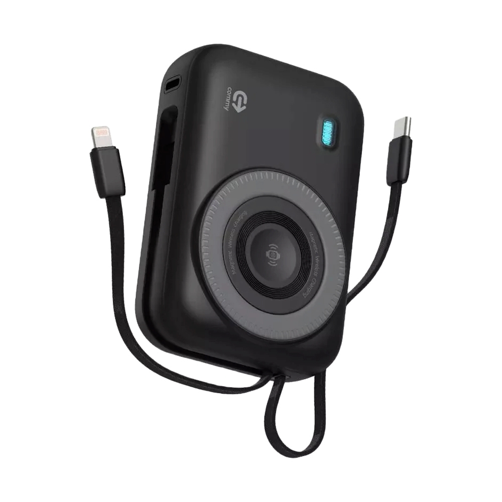 commy POWER BANK 10000 mAh COMMY (22.5W,PB-W001)Black — product image 1