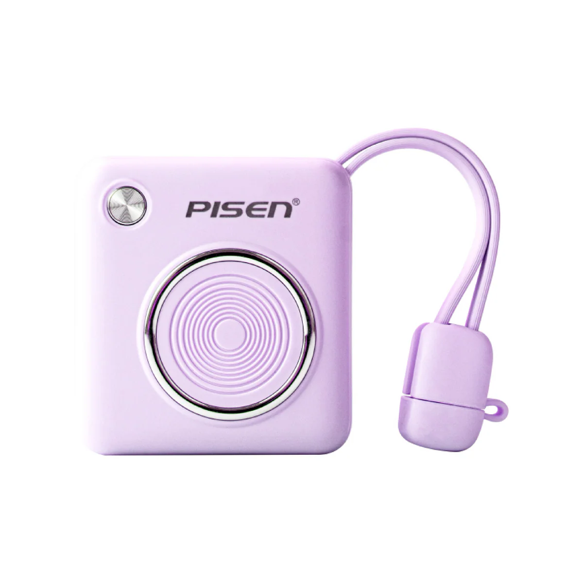 pisen POWER BANK 10000 mAh PISEN (22.5W,TP-D105) Purple รองรับมาตรฐาน CCC — product image 1