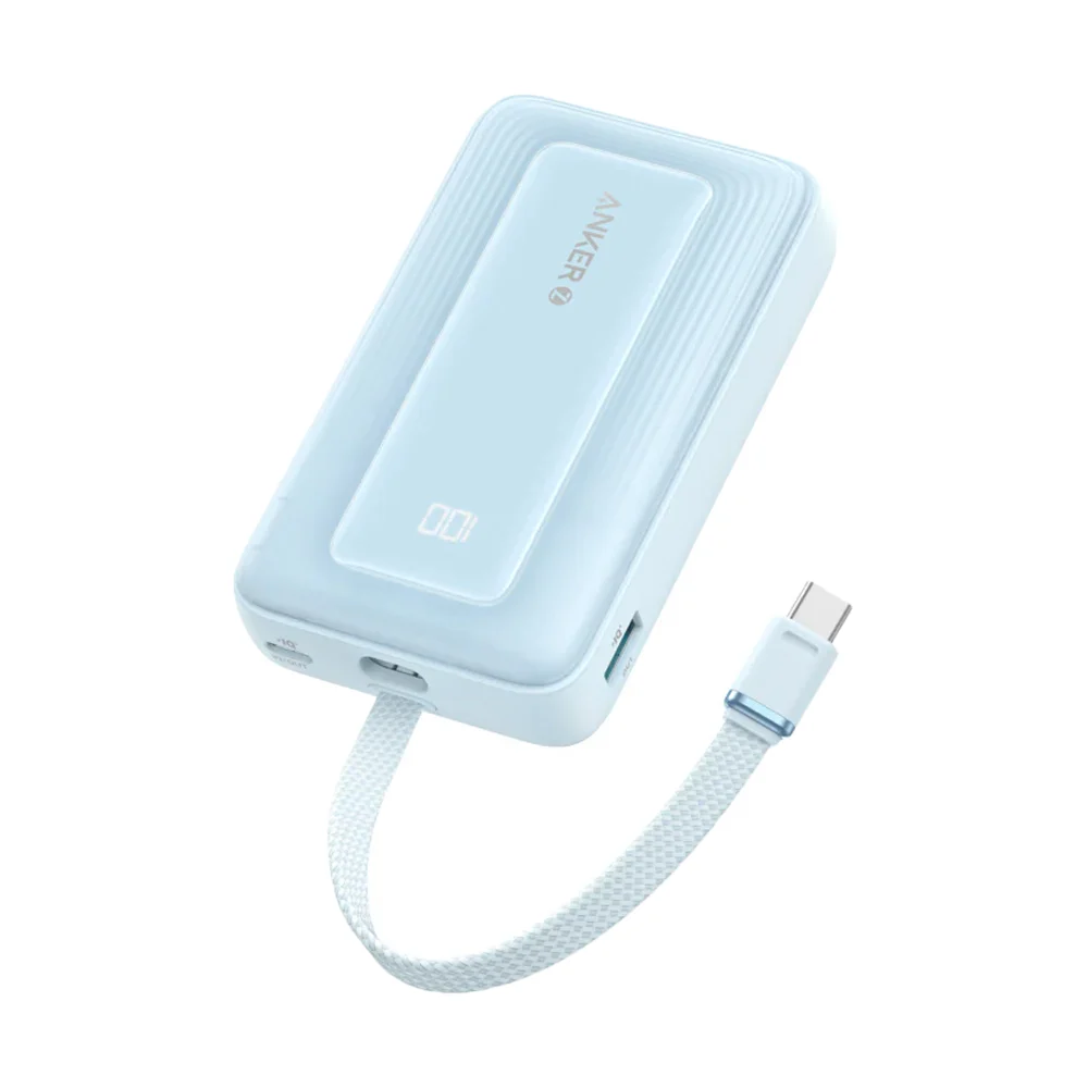 anker POWER BANK 10000 mAh ANKER (30W,A1688H31,30W,USB-C )Blue รองรับมาตรฐาน CCC — product image 1