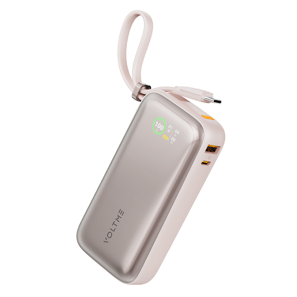 POWER BANK 10000 mAh VOLTME Hypercore Z (35W,B3046) Sakura Pink รองรับมาตรฐาน CCC thumbnail 4