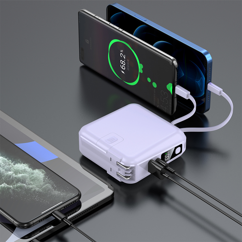 remax POWER BANK 15000 mAh REMAX (20W,W1501) Purple — product image 1