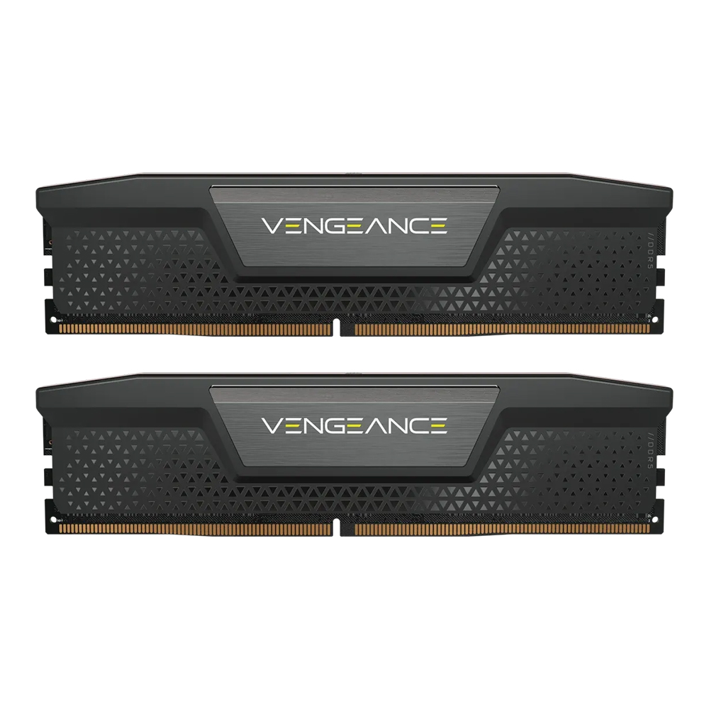 CORSAIR RAM DDR5(6000) 32GB (16GBX2) CORSAIR VENGEANCE BLACK (CMK32GX5M2E6000C36) — product image 1