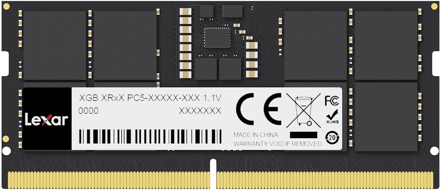 LEXAR RAM DDR5(5600, NB) 16GB LEXAR (LD5S16G56C46ST-BGS) — product image 1