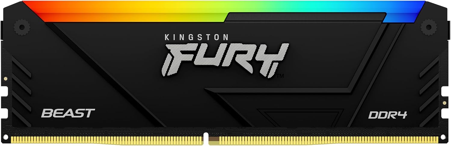 KINGSTON RAM DDR4(3200) 8GB KINGSTON FURY BEAST RGB (KF432C16BB2A 8WP) — product image 1