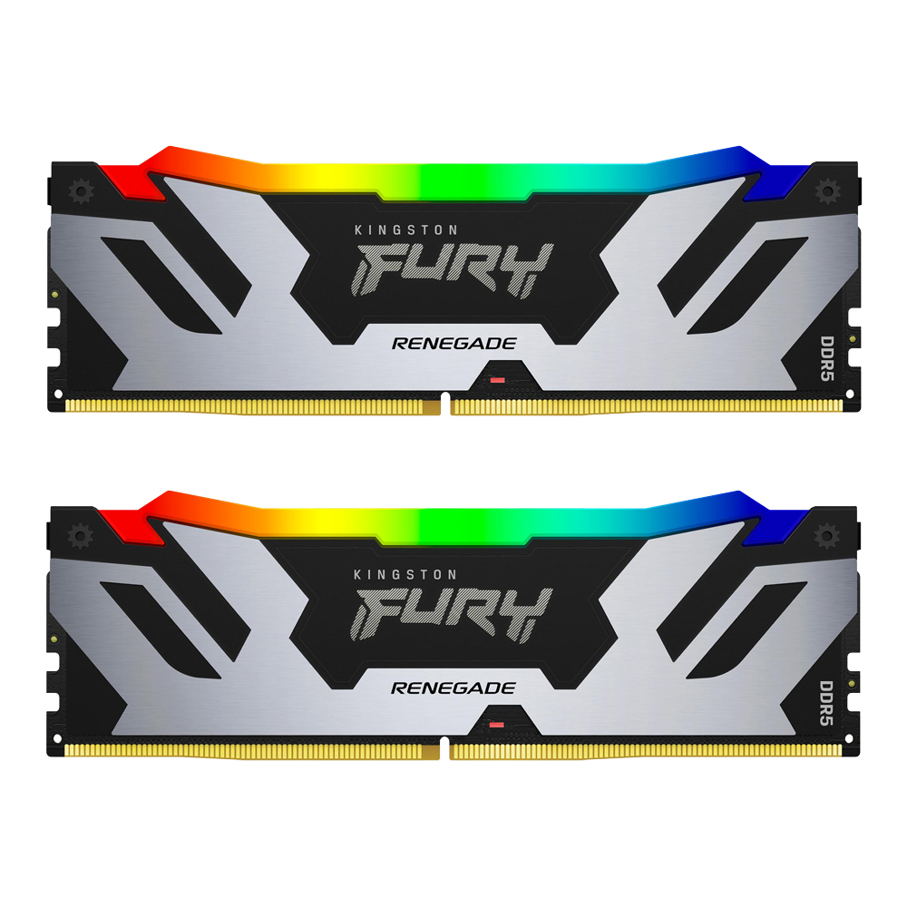 Kingston RAM DDR5(6400) 32GB (16GBX2) KINGSTON FURY RENEGADE RGB (KF564C32RSAK2-32) — product image 1