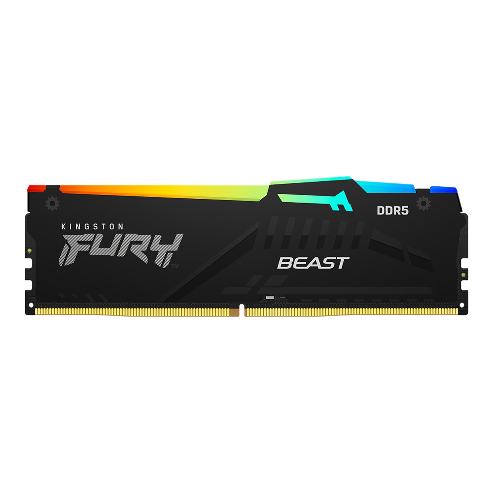 Kingston RAM DDR5(5200) 16GB KINGSTON FURY BEAST RGB (KF552C40BBA-16) — product image 1