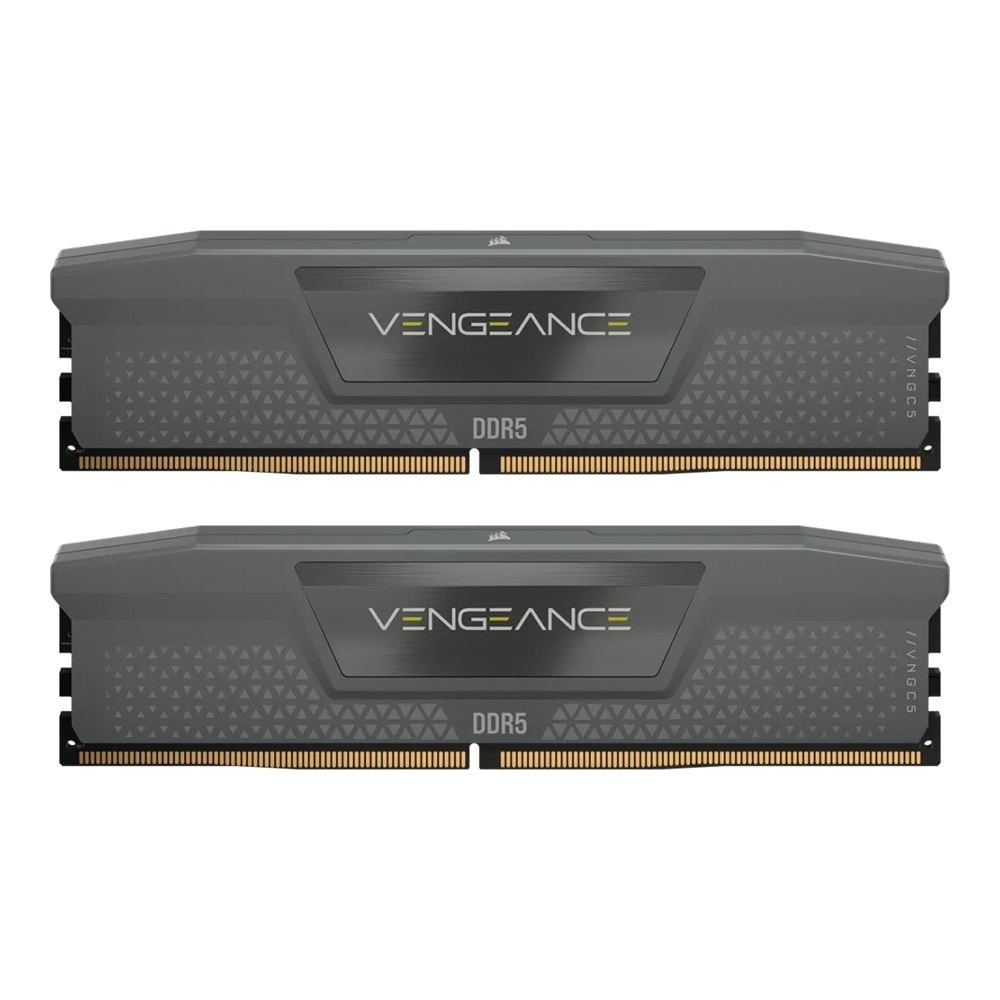 Corsair RAM DDR5(5200) 16GB (8GBX2) CORSAIR VENGEANCE BLACK (CMK16GX5M2B5200Z40) — product image 1