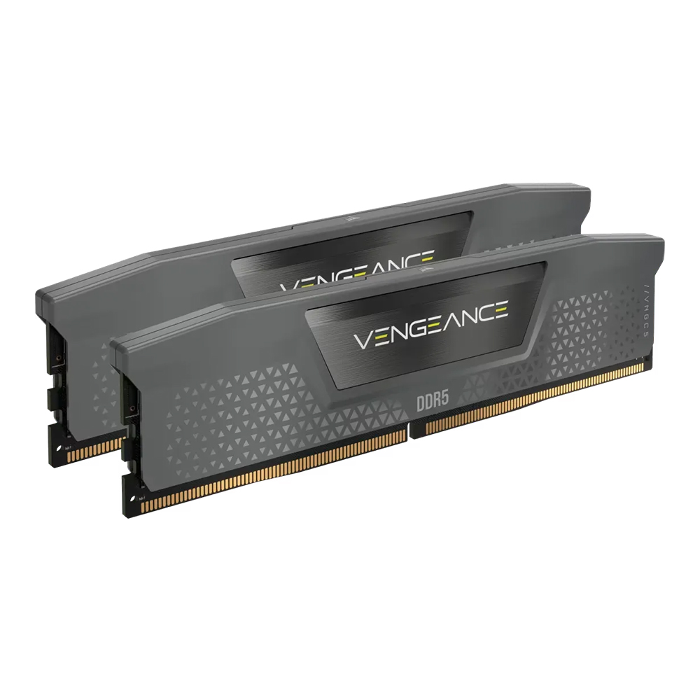 RAM DDR5(5200) 16GB (8GBX2) CORSAIR VENGEANCE BLACK (CMK16GX5M2B5200Z40) thumbnail 2