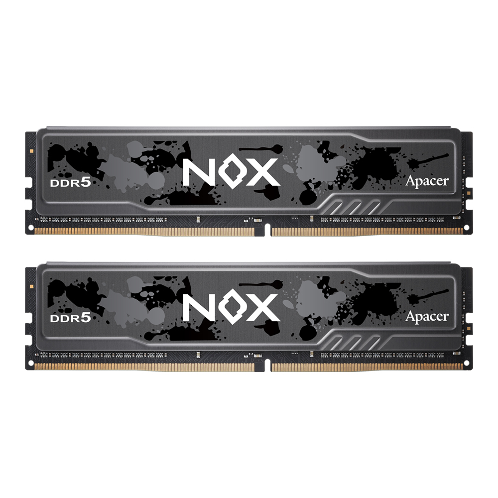 APACER RAM DDR5(6000) 32GB (16GBX2) APACER NOX BLACK (AH5U32G60C622MBAA-2) — product image 1