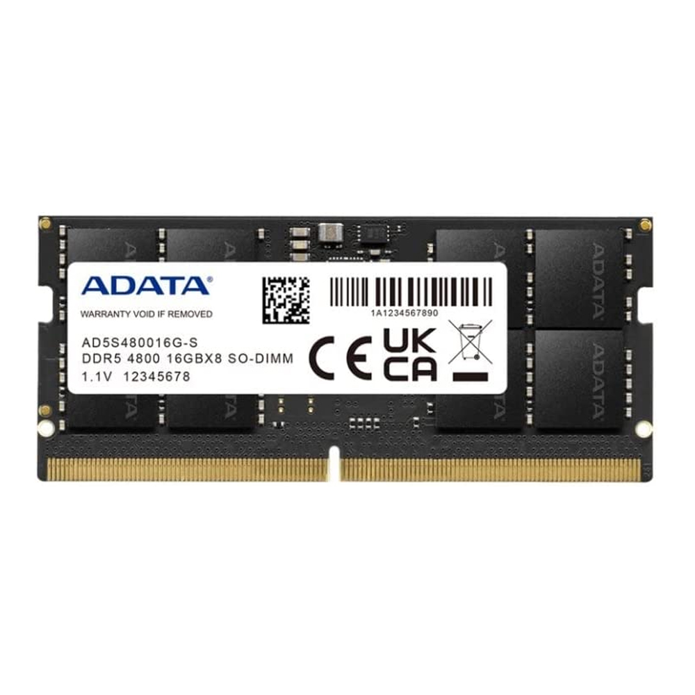 ADATA RAM DDR5(4800, NB) 16GB ADATA 8 CHIP (AD5S480016G-S) — product image 1