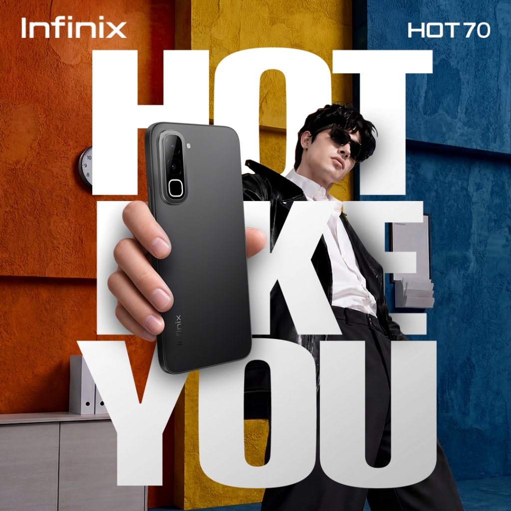 infinix INFINIX HOT70 (4G) (4+128GB) NIGHT PULSE — product image 1