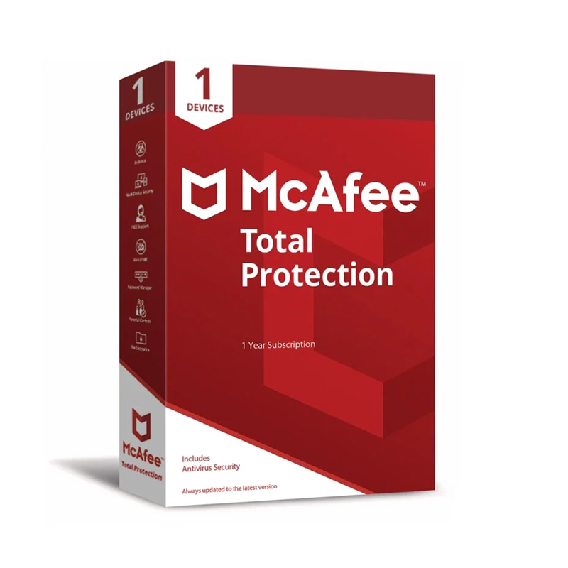mcafee McAfee Total Protection 1Year (1Devices) — product image 1