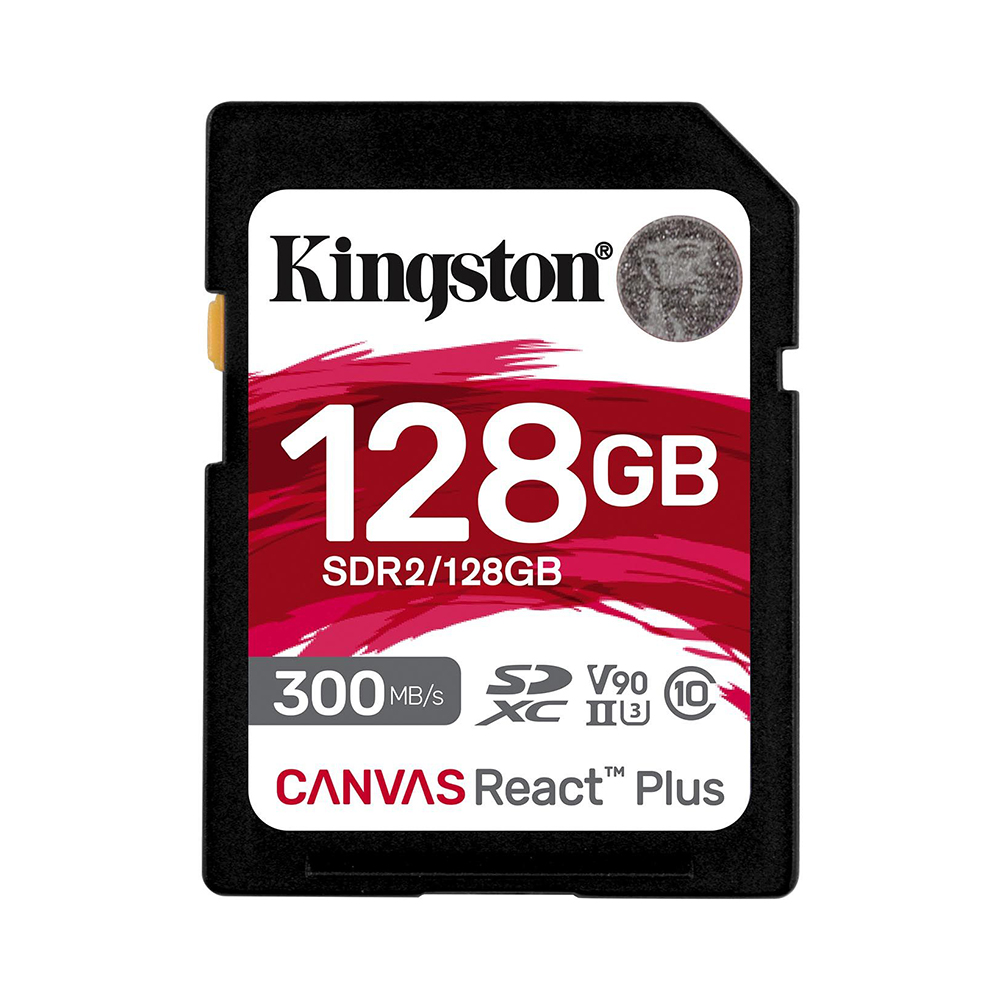 kingston 128GB SD Card KINGSTON Canvas Select Plus SDR2 (300MB/s,) — product image 1