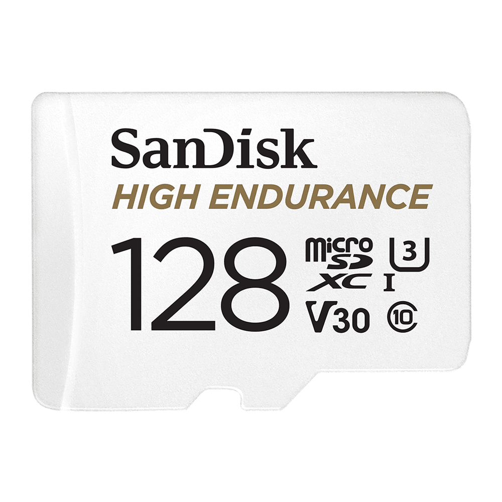 sandisk 128GB Micro SD Card SANDISK High Endurance SDSQQNR-128G-GN6IA (100MB/s.) — product image 1