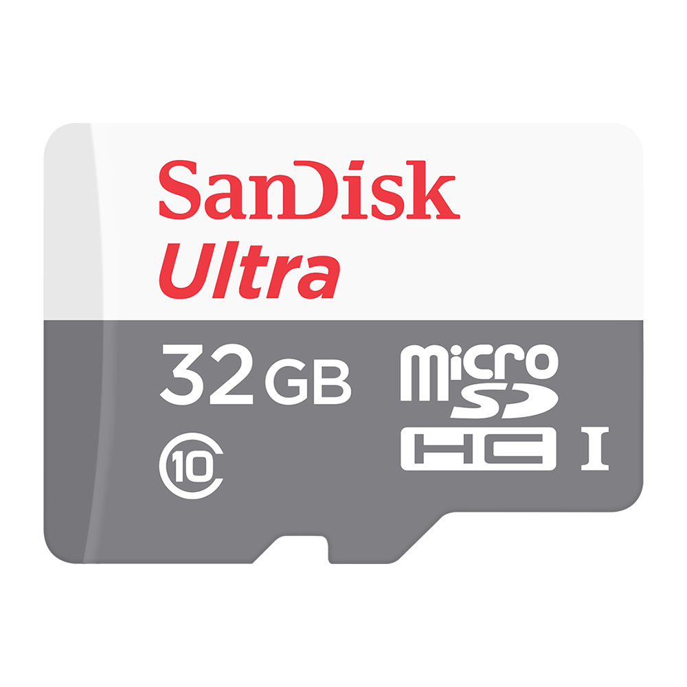 sandisk 32GB Micro SD Card SANDISK Ultra SDSQUNR-032G-GN3MN (100MB/s.) — product image 1