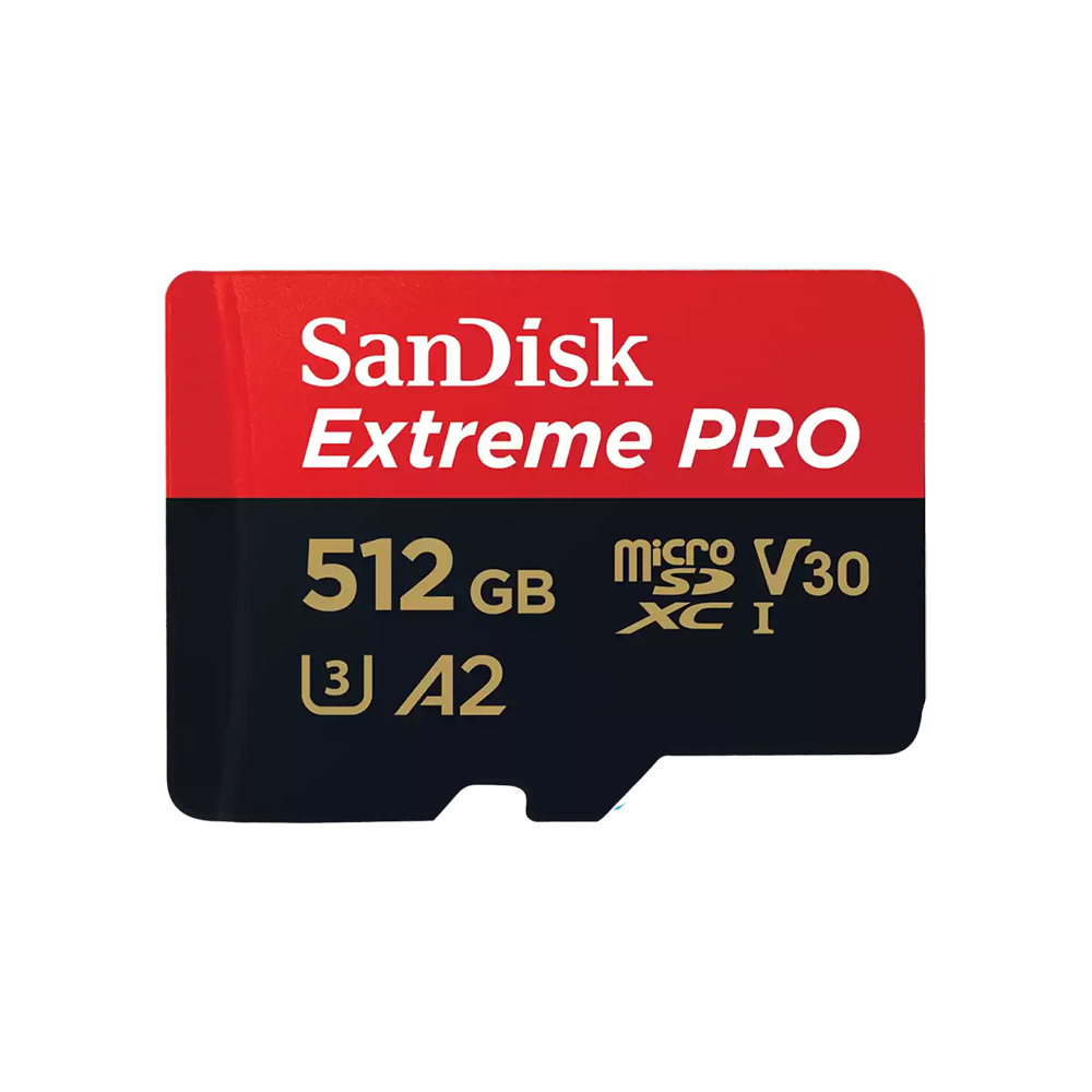 sandisk 512GB Micro SD Card SANDISK Extreme Pro SDSQXCD-512G-GN6MA (200MB/s.) — product image 1
