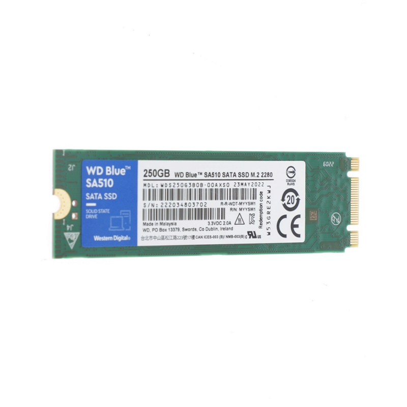 250 GB SSD M.2 SATA WD BLUE (WDS250G3B0B) thumbnail 2