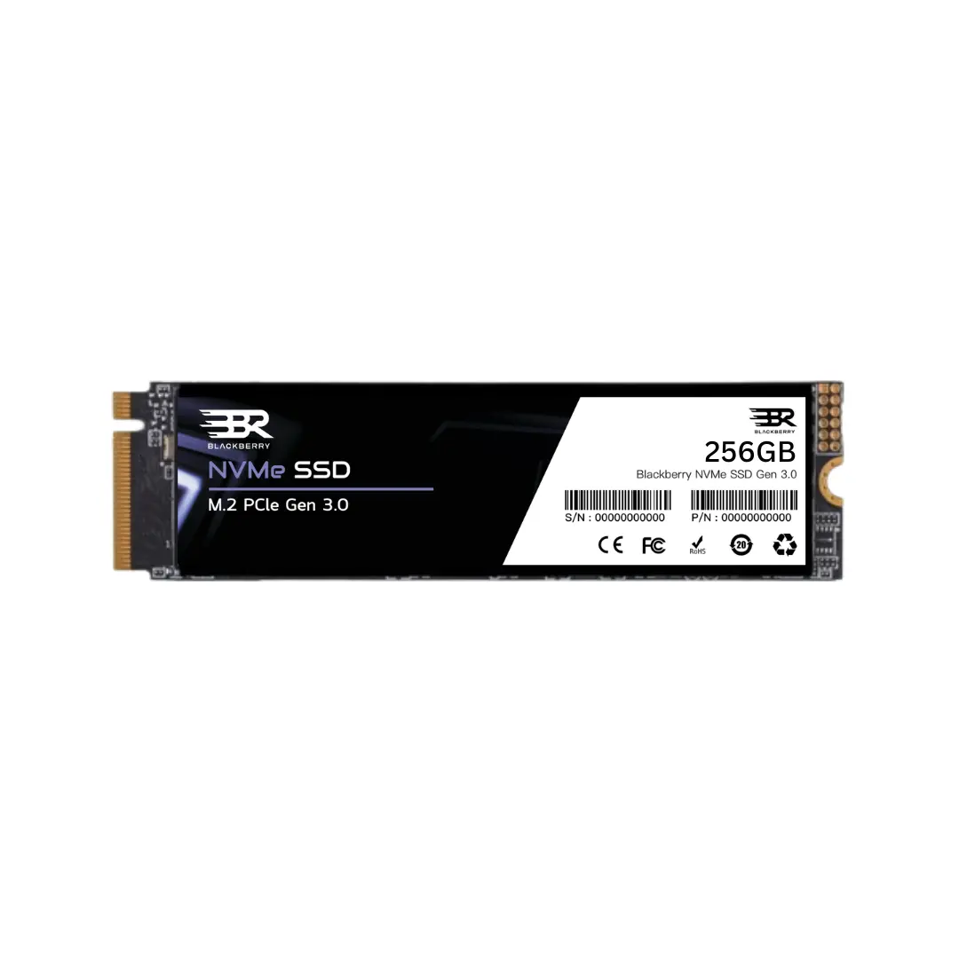 blackberry 256 GB SSD M.2 PCIe 3.0 BLACKBERRY (BBR256GNV3B) NVMe M.2 2280 — product image 1