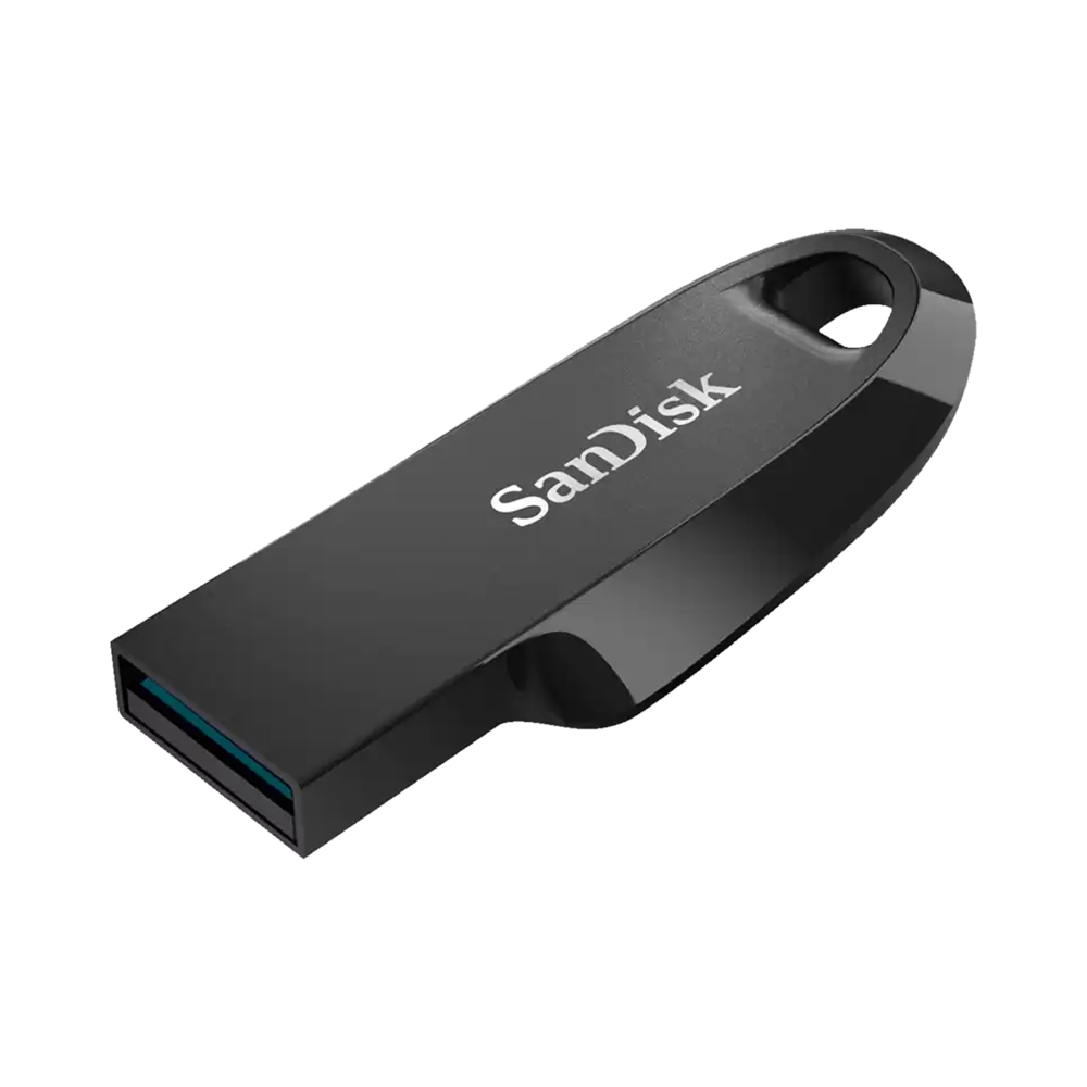 64GB Flash Drive SANDISK Ultra Curve (SDCZ550) Black thumbnail 3