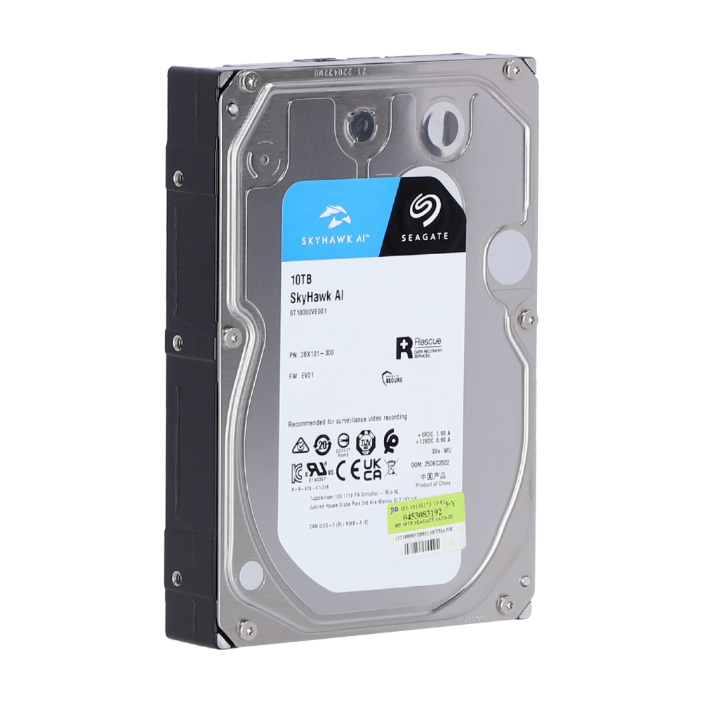 10 TB HDD CCTV SEAGATE SKYHAWK AI (7200RPM, 256MB, SATA-3, ST10000VE001) thumbnail 2