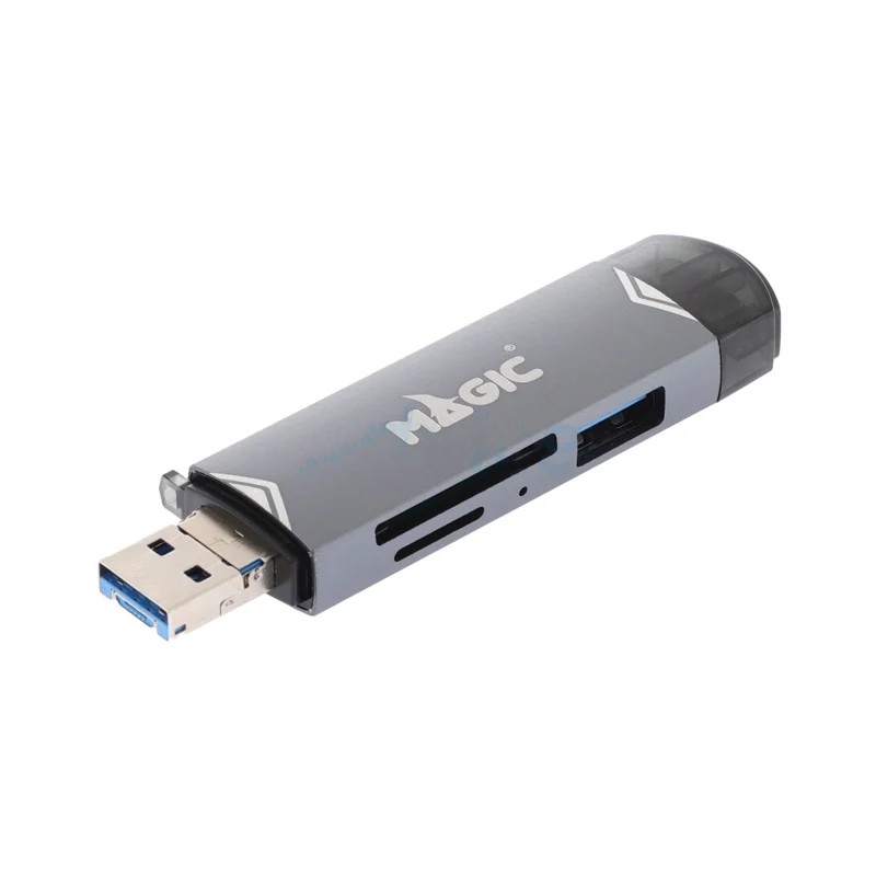 Ext.Card Reader V3.0 MAGICTECH (HC61) Black thumbnail 2