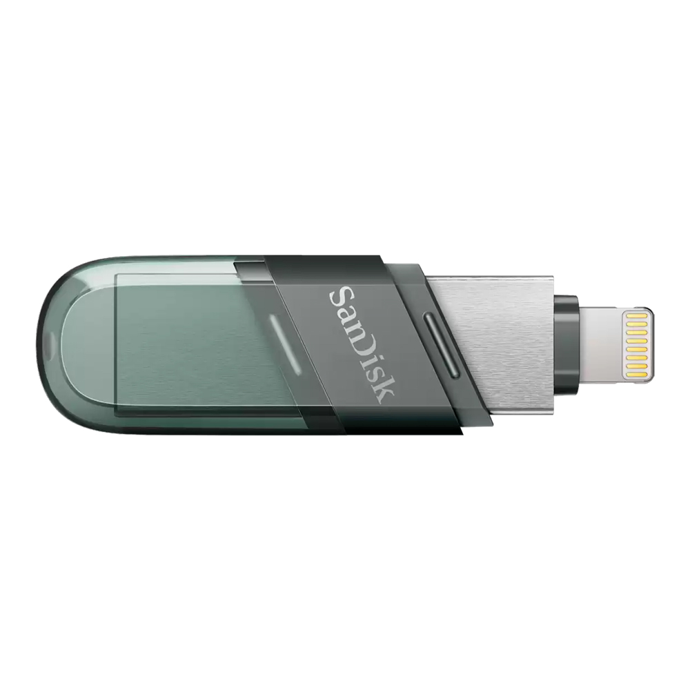 256GB Flash Drive SANDISK Ixpand Flash Drive Flip (SDIX90N-256G-GN6NN) thumbnail 2