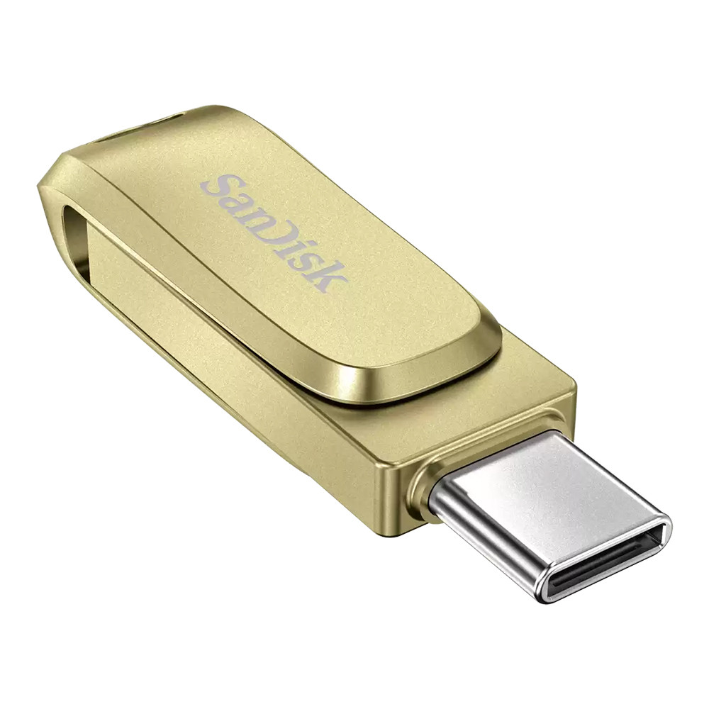 512GB Flash Drive SANDISK Ultra Dual Drive Luxe (SDDDC4-512G-G46GD) Type-C GOLD thumbnail 3