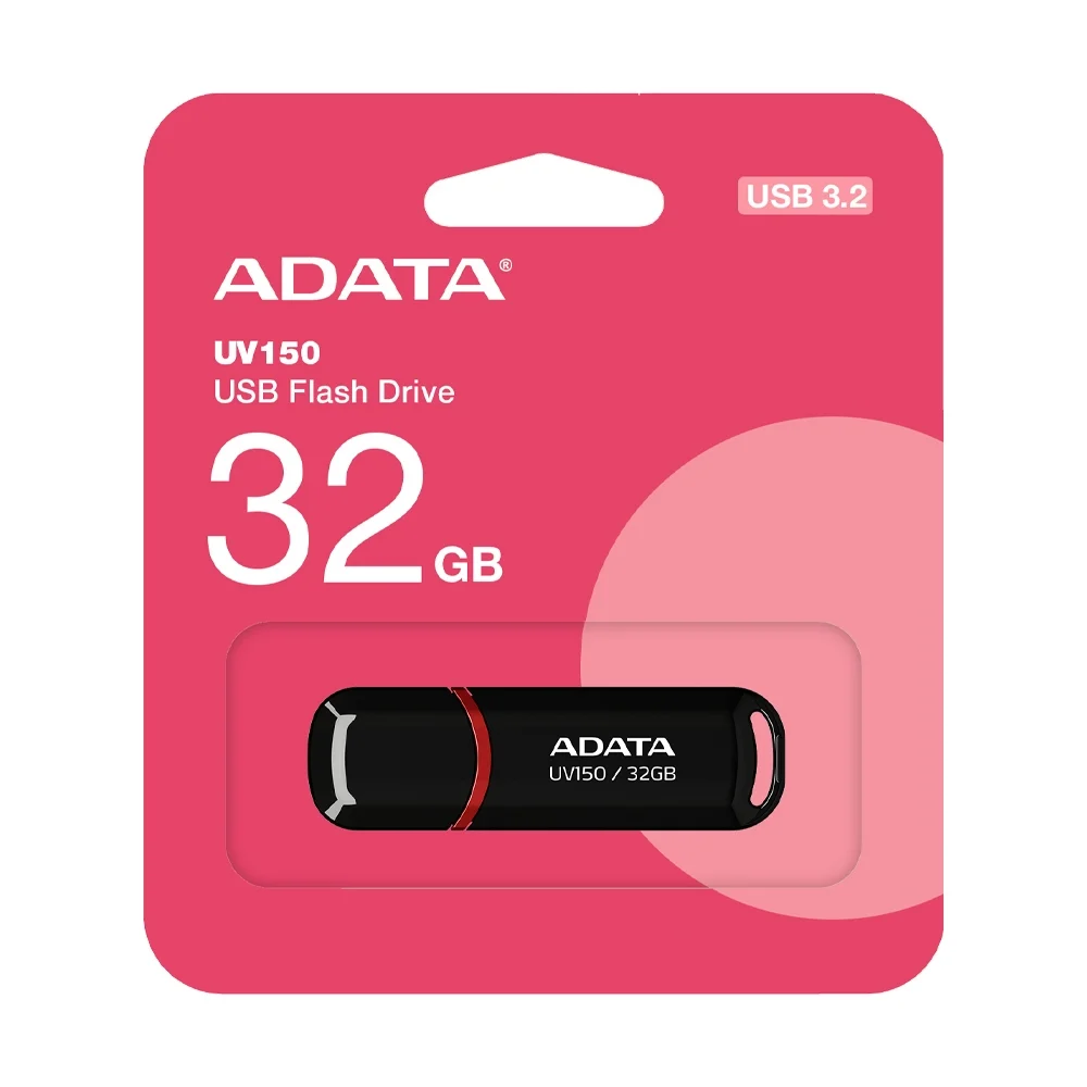 32GB Flash Drive ADATA (AUV150-32G-RBK) Black thumbnail 3