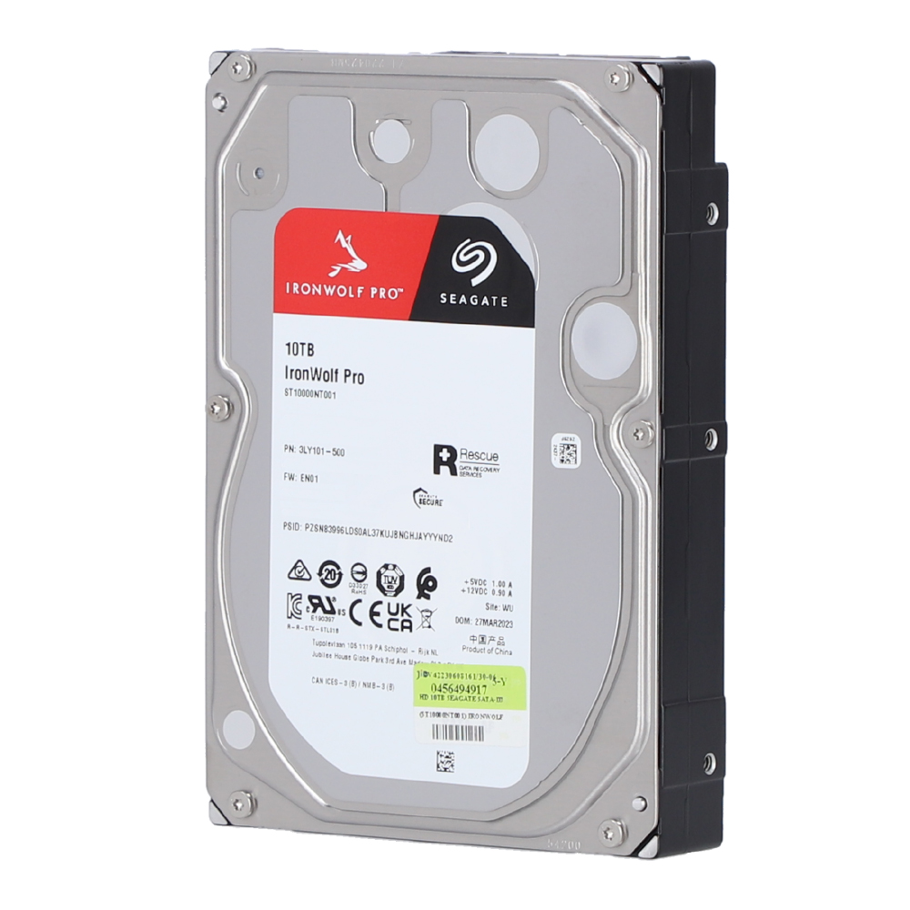 10 TB HDD SEAGATE IRONWOLF PRO (7200RPM, 256MB, SATA-3, ST10000NT001) thumbnail 3