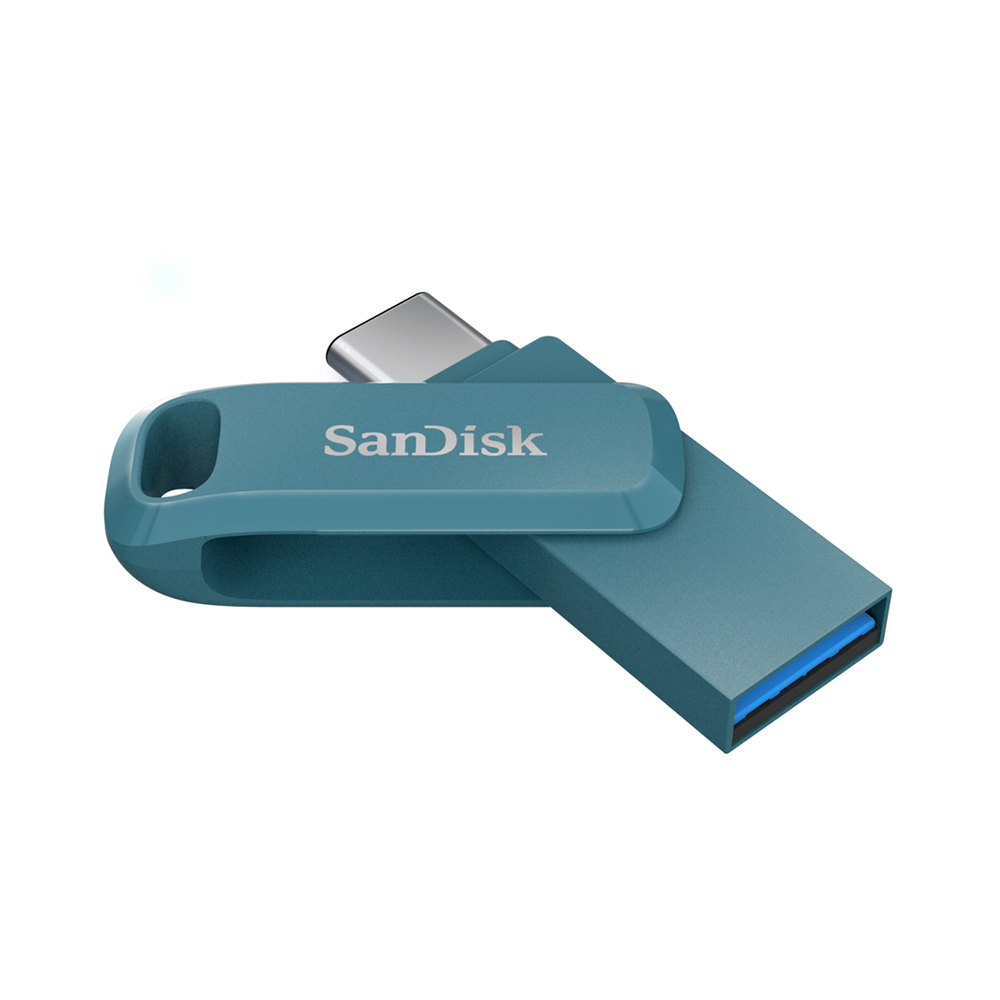sandisk 128GB Flash Drive SANDISK Ultra Dual Drive Go (SDDDC3-128G-G46NBB) Type-C Navagio Bay Blue — product image 1