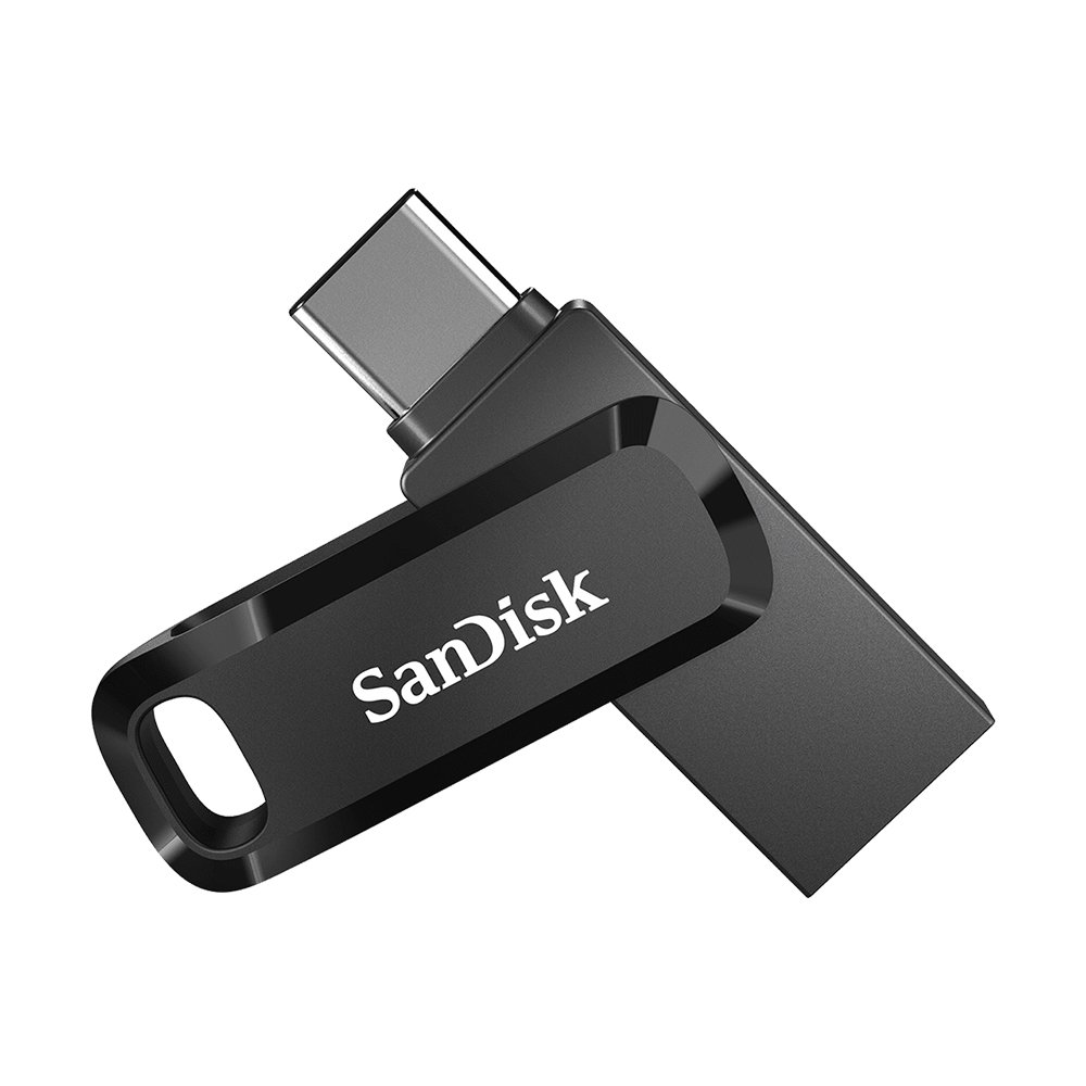 128GB Flash Drive SANDISK Ultra Dual Drive Go (SDDDC3-128G-G46) Type-C Black thumbnail 2