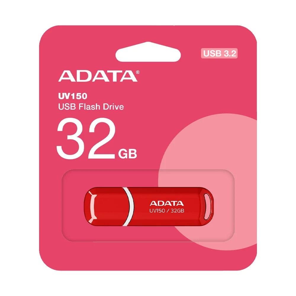32GB Flash Drive ADATA (AUV150-32G-RRD) Red thumbnail 3