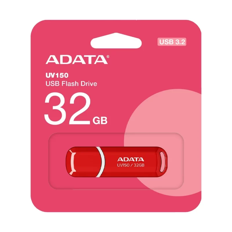 32GB Flash Drive ADATA (AUV150-32G-RRD) Red thumbnail 4