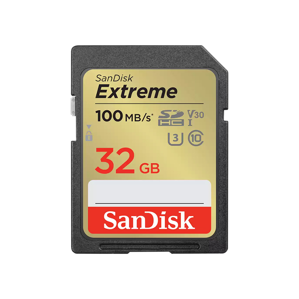 sandisk 32GB SD Card SANDISK Extreme SDSDXVT-032G-GNCIN (100MB/s.) — product image 1