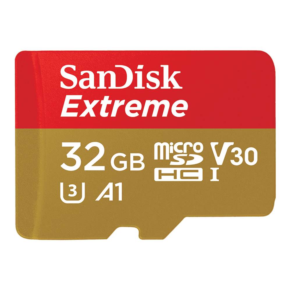 sandisk 32GB Micro SD Card SANDISK Extreme SDSQXAF-032G-GN6MN (100MB/s,) — product image 1
