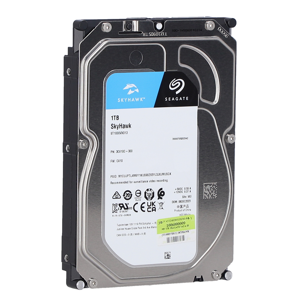 1 TB HDD CCTV SEAGATE SKYHAWK (5400RPM, 256MB, SATA-3, ST1000VX013) thumbnail 2