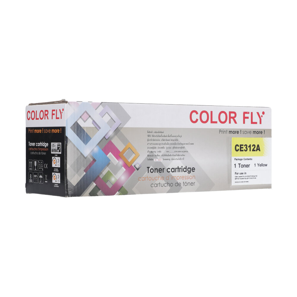 Toner-Re HP 126A CE312A Y - COLOR FLY thumbnail 2