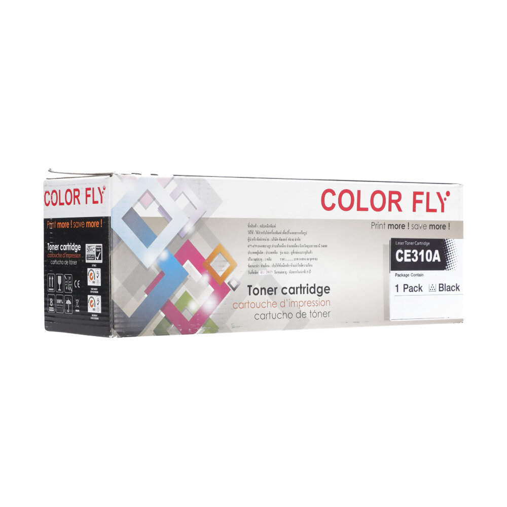 Toner-Re HP 126A CE310A BK - COLOR FLY thumbnail 2