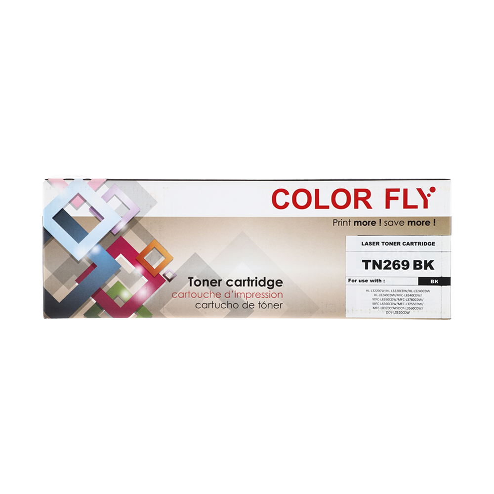 color fly Toner-Re BROTHER TN-269 BK - COLOR FLY — product image 1