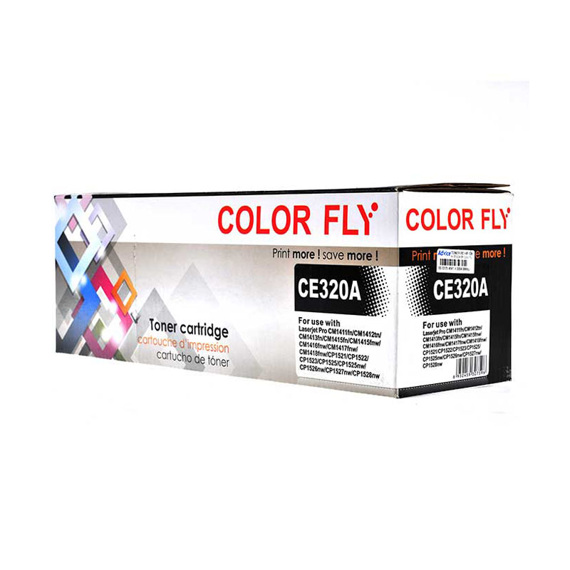 color fly Toner-Re HP 128A CE320A BK - COLOR FLY — product image 1