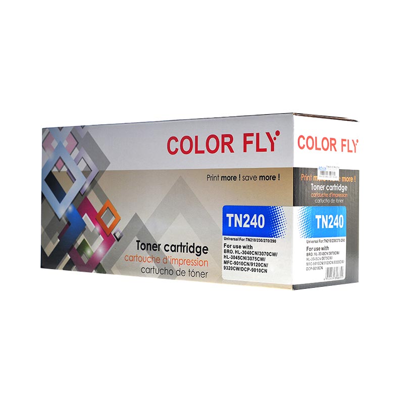 color fly Toner-Re BROTHER TN-240 C - COLOR FLY — product image 1