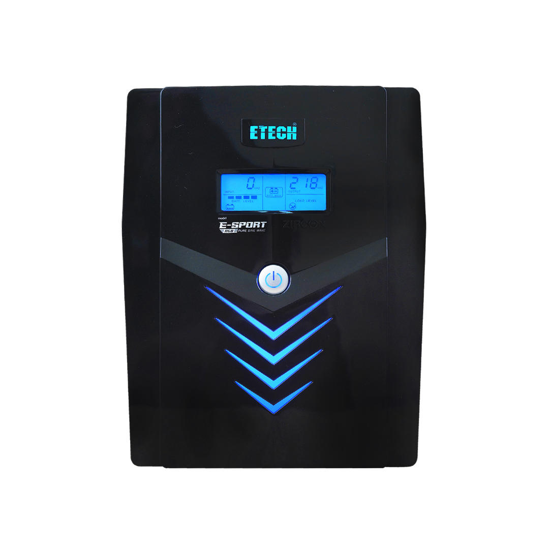 etech UPS 1200VA ETECH E-SPORT RGB — product image 1